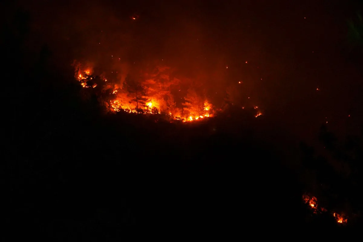 حريق ضخم في بيكبيرخن الهولندية يجبر مئات الأطفال على الإخلاء